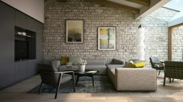 Diseños de textura de pared para la sala de estar: ideas e inspiración