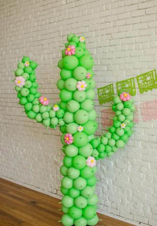 Erstaunliche DIY-Kaktus-Ballon-Deko