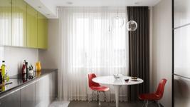 3 moderne studiolejligheder med glasvæggede soveværelser