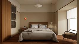 40 غرفة نوم حديثة في منتصف القرن تتميز بسحر الرجعية