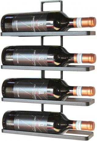 מדף יין מודולרי מושלם עבור בקבוקים בסגנון בורדו