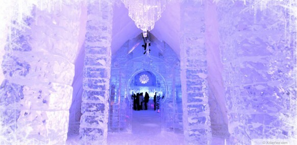 ледяной отель канада