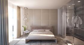 20 Exemple frumoase de dormitoare cu dulapuri atașate