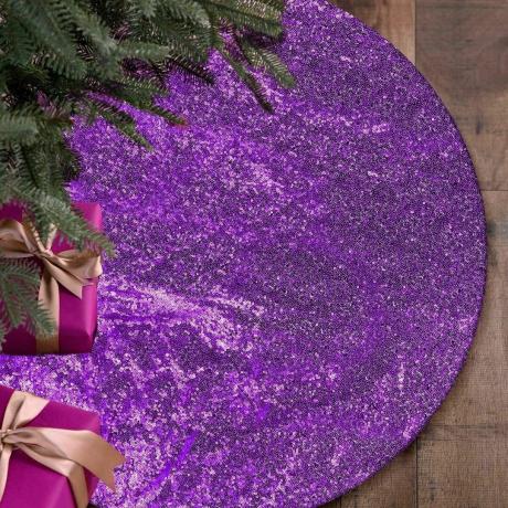 Yuboo vijolično krilo za božično drevo
