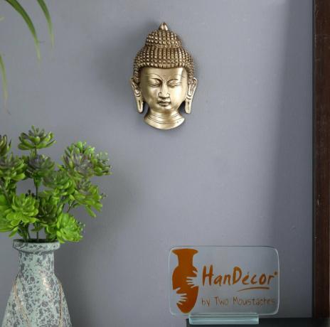 Идеи домашнего декора Будды из латуни