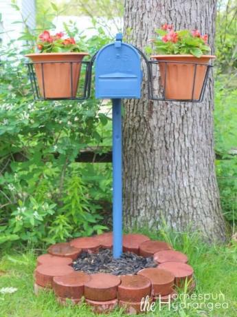 DIY Low-Cost Mailbox Makeover Planter