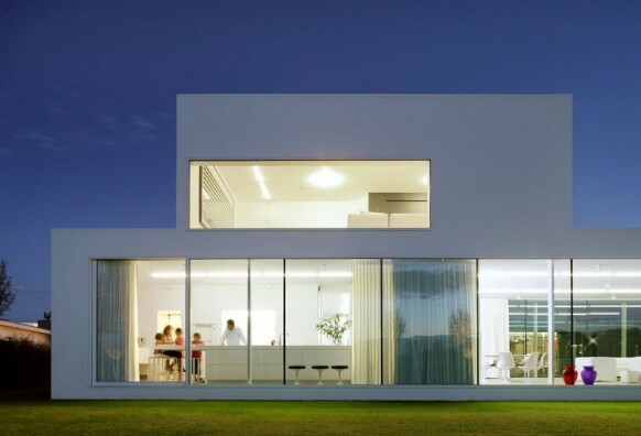 Moderne villa VH af Beel Achtergael Architecten Kitchen