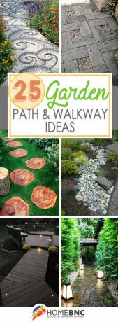 Diseños de senderos y pasarelas de jardín