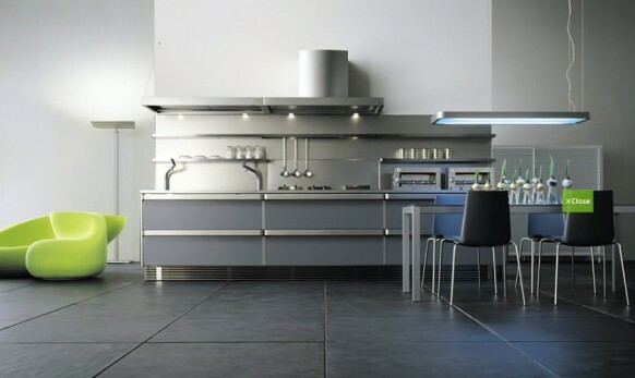 kuhinja od nehrđajućeg čelika