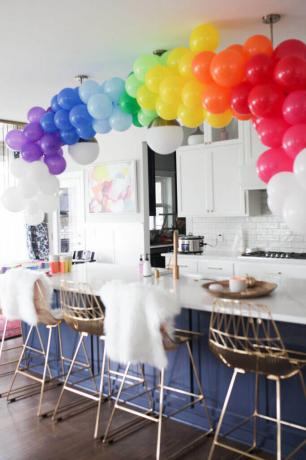 Kelluva Rainbow Balloon Arch Garland