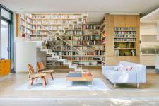 Obývací pokoje pro milovníky knih