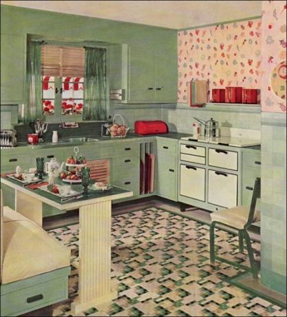 Armstrong kök från 1930 -talet