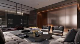 Design de interiores de apartamentos de luxo usando cobre: ​​2 exemplos lindos